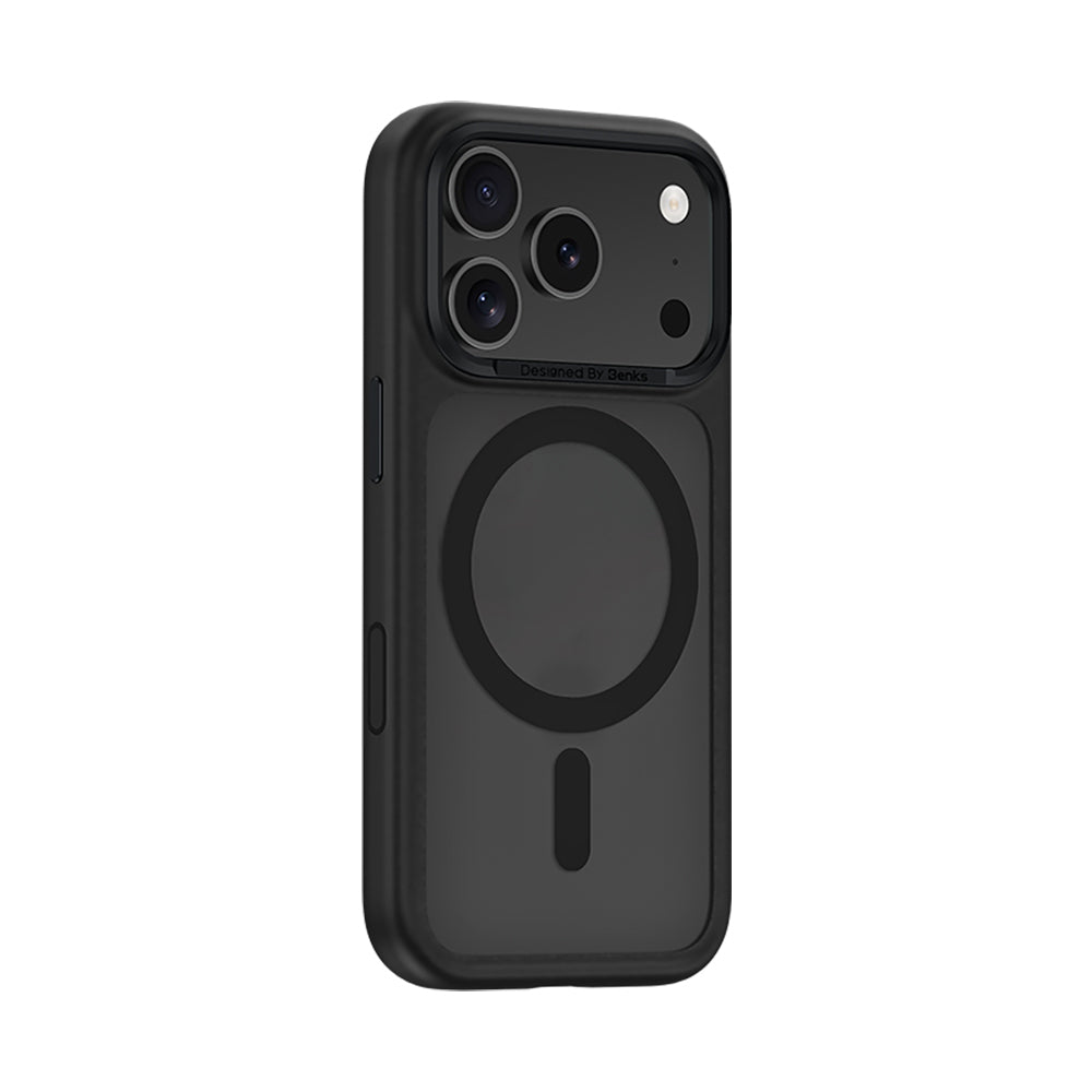 Benks Mist Protective iPhone 17 Pro Max M-safe Şarj Özellikli Telefon Kılıfı Benks Mist Protective iPhone 17 Pro Max M-safe Şarj Özellikli Telefon Kılıfı